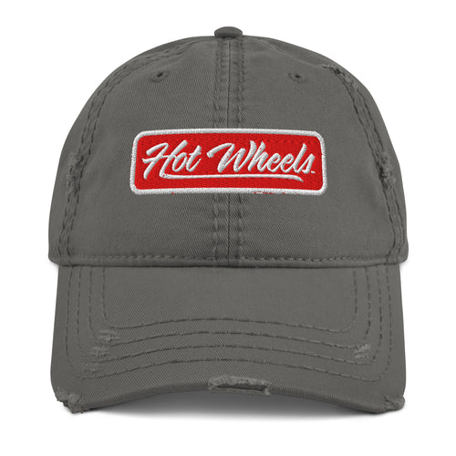 Hot Wheels Logo Grey Dad Hat, Mattel Creations product photograph