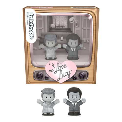 Little People Collector I Love Lucy: Lucy and Ricky Special Edition Figure Set, Mattel Creations product photograph