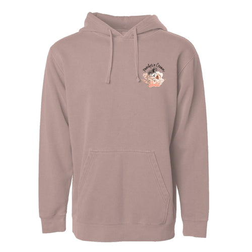 Barbie Peaches 'n Cream Mauve Hoodie, Mattel Creations product photograph