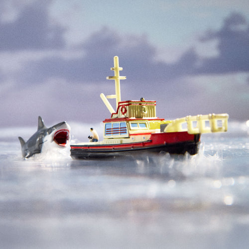 Hot Wheels 50th Anniversary Jaws Set, Mattel Creations product photograph