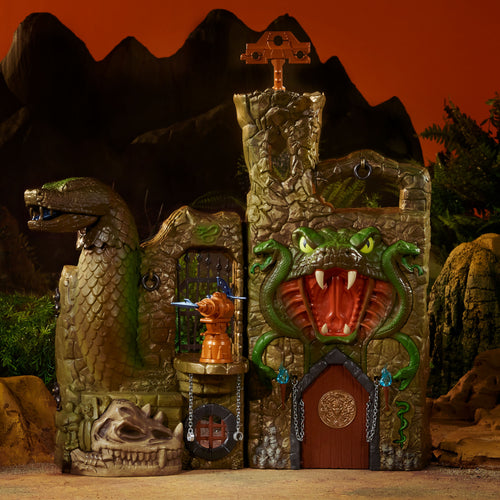 Masters of the Universe Origins Snake Lair Playset Crowdfund, Mattel Creations product photograph