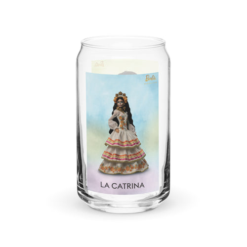 Barbie Día de Muertos Portraits Clear Glass, Mattel Creations product photograph