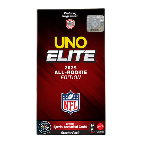 UNO Elite NFL 2025 All-Rookie Starter Pack, Mattel Creations product photograph