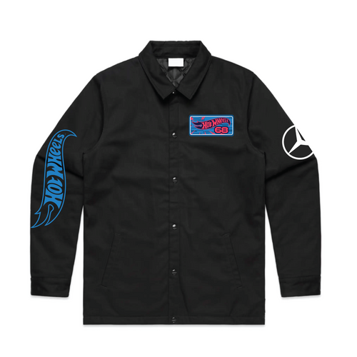 Hot Wheels x Mercedes Benz Black Work Jacket, Mattel Creations product photograph