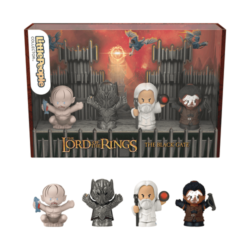 Little People Collector The Lord of the Rings: The Black Gate Special Edition Set, Mattel Creations product photograph