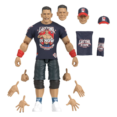 WWE Ultimate Edition John Cena Final Match Action Figure, Mattel Creations product photograph