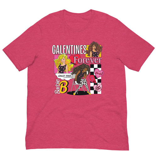 Barbie Galentines Pink T-shirt, Mattel Creations product photograph