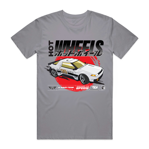 Hot Wheels in Katakanai Grey T-Shirt, Mattel Creations product photograph