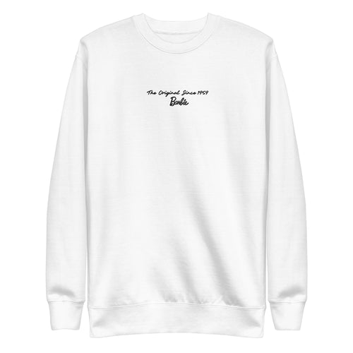 Barbie Artist Series Robert Best White Embroidered Sweatshirt, Mattel Creations product photograph