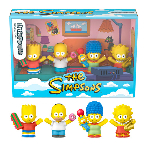 Little People Collector The Simpsons TV Series Special Edition Set, Mattel Creations product photograph