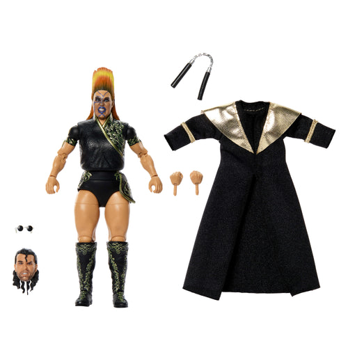 WWE Elite Legends Bull Nakano Action Figure, Mattel Creations product photograph
