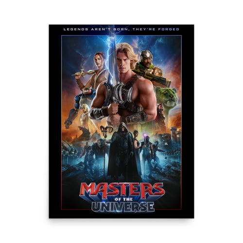 Masters of the Universe Movie Legends Multi Poster, Mattel Creations product photograph