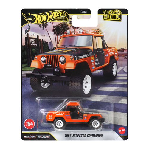 Hot Wheels Premium Boulevard 1967 Jeepster Commando, Mattel Creations product photograph