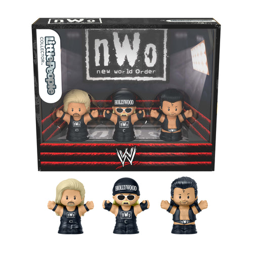 Little People Collector WWE: New World Order Special Edition Set, Mattel Creations product photograph