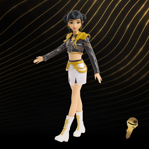 KPop Demon Hunters Singing Zoey Fashion Doll, Mattel Creations product photograph