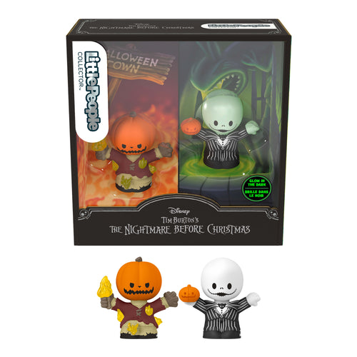 Little People Collector DISNEY Tim Burton’s The Nightmare Before Christmas: The Pumpkin King Special Edition Set, Mattel Creations product photograph