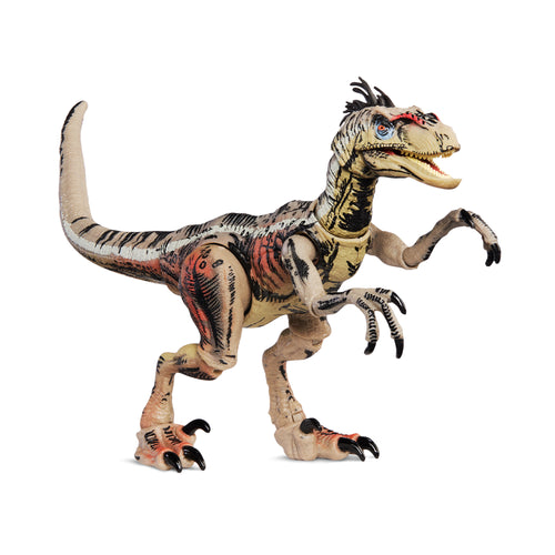 Jurassic World Hammond Collection 25th Anniversary Comic-Style Velociraptor, Mattel Creations product photograph