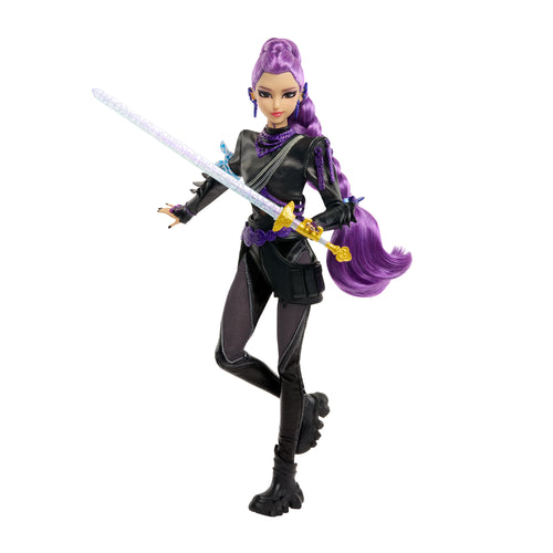 KPop Demon Hunters Deluxe Rumi Fashion Doll, KPop Demon Hunters DELUXE action figure, Mattel Creations product photograph