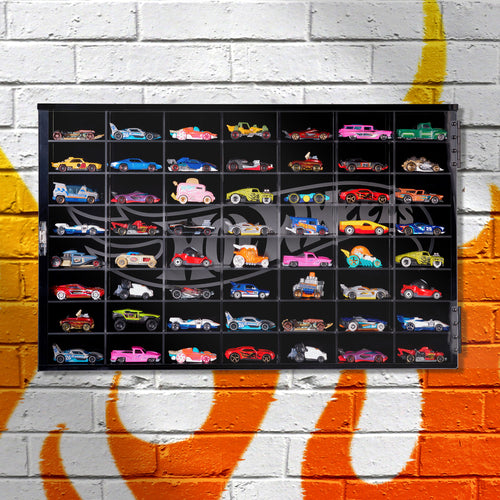 Hot Wheels 56-Car Display Case, Mattel Creations product photograph