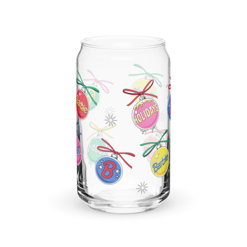 Barbie Holiday Ornaments Clear Glass, Mattel Creations product photograph