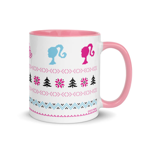 Barbie Holiday Print Mug, Mattel Creations product photograph