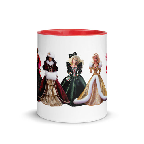 Barbie Vintage Sleigh All Day Mug, Mattel Creations product photograph