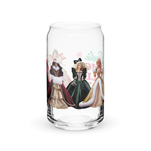 Barbie Vintage Holiday Sleigh All Day Glass, Mattel Creations product photograph