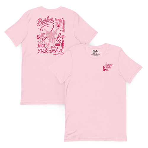 Barbie Wish Upon a Nutcracker Pink T-shirt, Mattel Creations product photograph