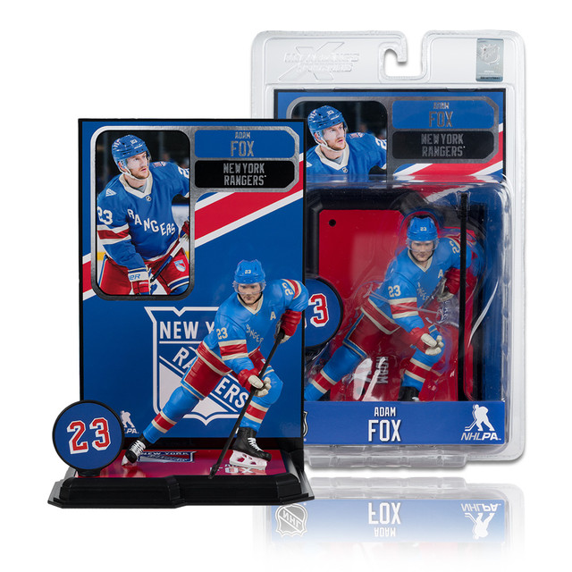 Adam Fox (New York Rangers Centennial) NHL 7" Figure McFarlane's SportsPicks, McFarlane Toys product photograph
