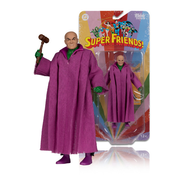 Judge Luthor (DC Retro: Super Friends) 6" Figure, McFarlane Toys product photograph