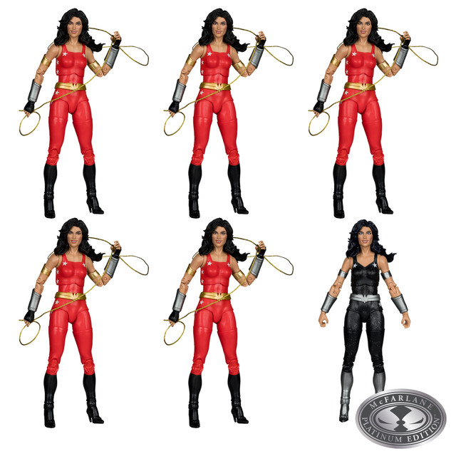 Wonder Girl (DC Classic) McFarlane Collector Edition Factory Sealed Case (6) w/Chase, DC Multiverse figure, McFarlane Toys product photograph