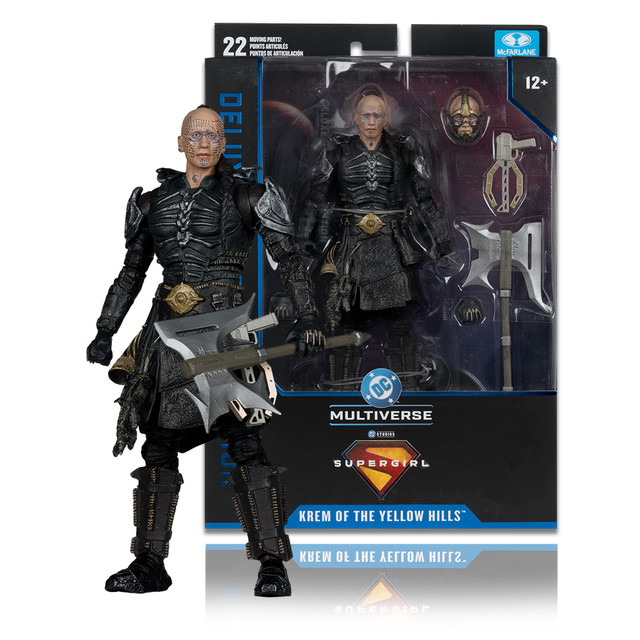 Krem of the Yellow Hills (Supergirl Movie) Deluxe Theatrical Edition 7" Figure, DC Multiverse figure, McFarlane Toys product photograph