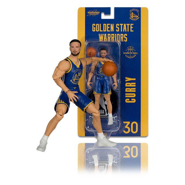 Stephen Curry (Golden State Warriors) 6" Articulated Figure, SportsPicks figure, McFarlane Toys product photograph