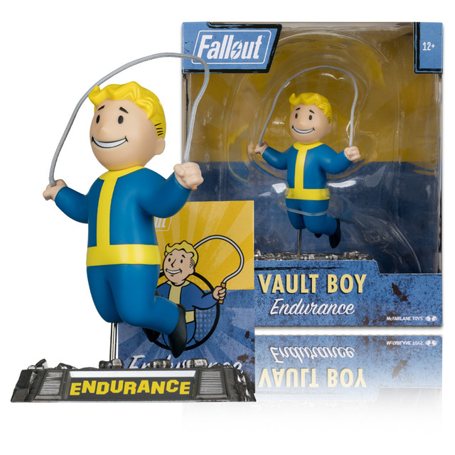 Vault Boy: Endurance (Fallout) 6" Posed Figure, McFarlane Toys product photograph