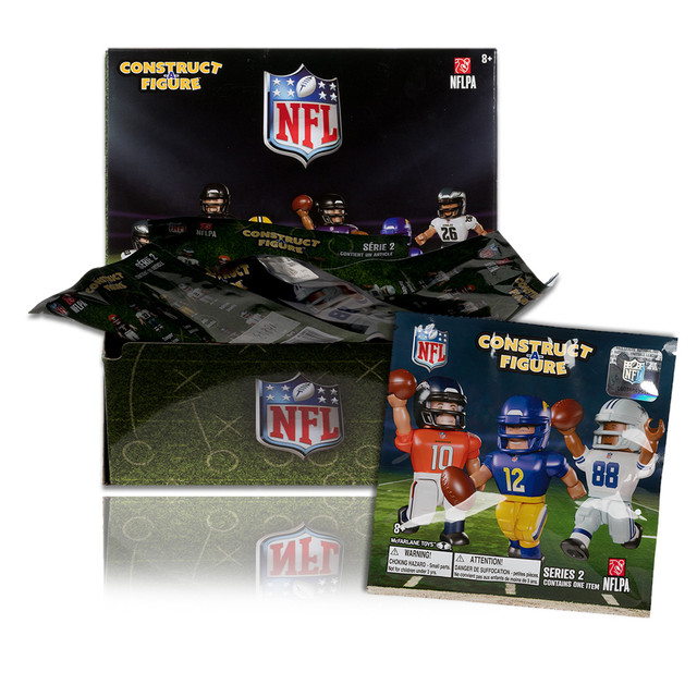 NFL Construct-a-Figure Series 2 Blind Bag, SportsPicks figure, McFarlane Toys product photograph