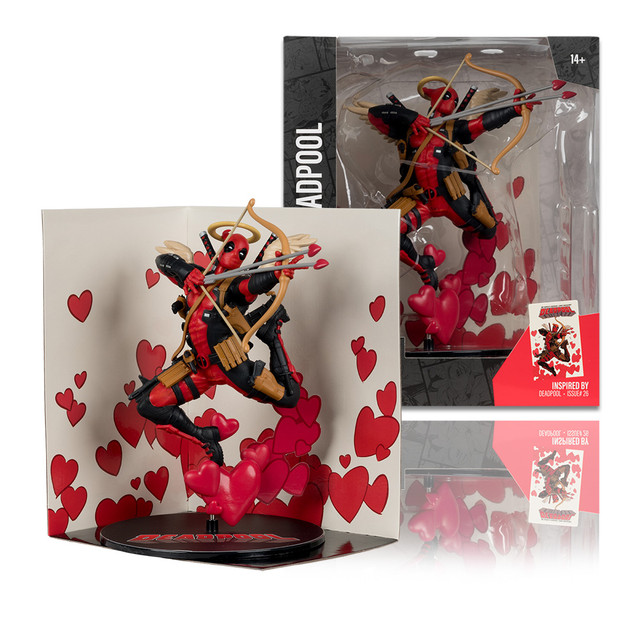 Deadpool (Deadpool #26) 1:10th Scale Collectible Figure w/Scene, Marvel figure, McFarlane Toys product photograph
