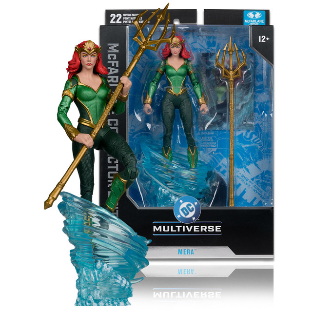 Mera (DC Classic) McFarlane Collector Edition 7" Figure, DC Multiverse figure, McFarlane Toys product photograph