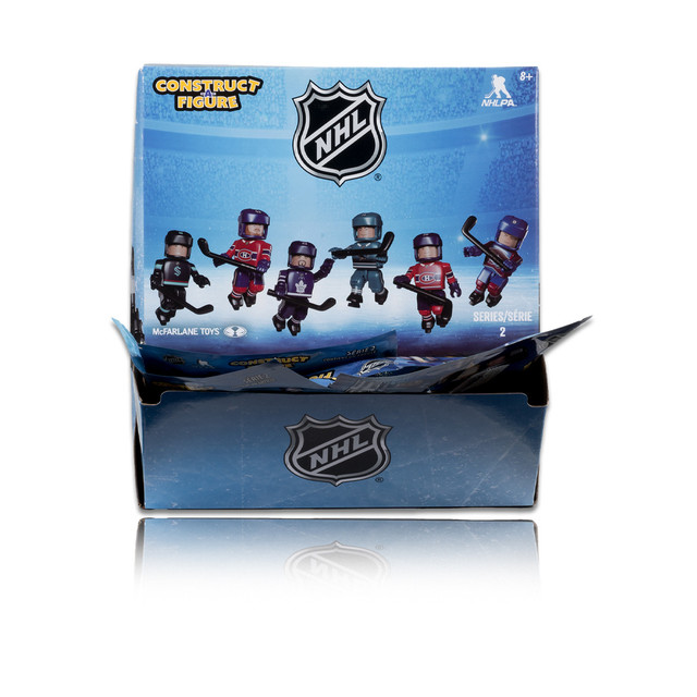 NHL Construct-a-Figure Series 2 Full Sealed Case (36) Mini Figures, SportsPicks figure, McFarlane Toys product photograph