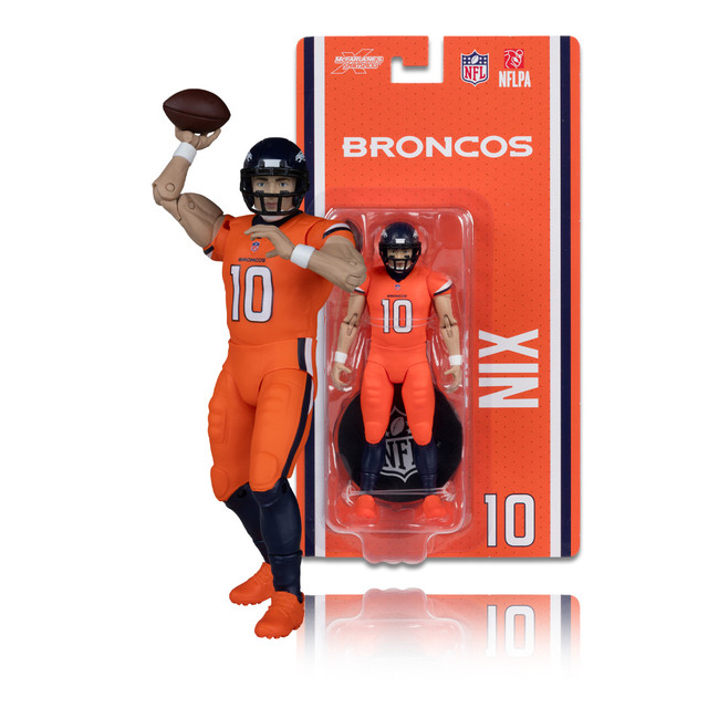 Bo Nix (Denver Broncos) 6" Articulated Figure, SportsPicks figure, McFarlane Toys product photograph
