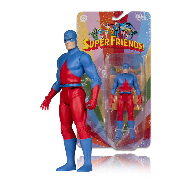 The Atom (DC Retro: Super Friends) 6" Figure, McFarlane Toys product photograph