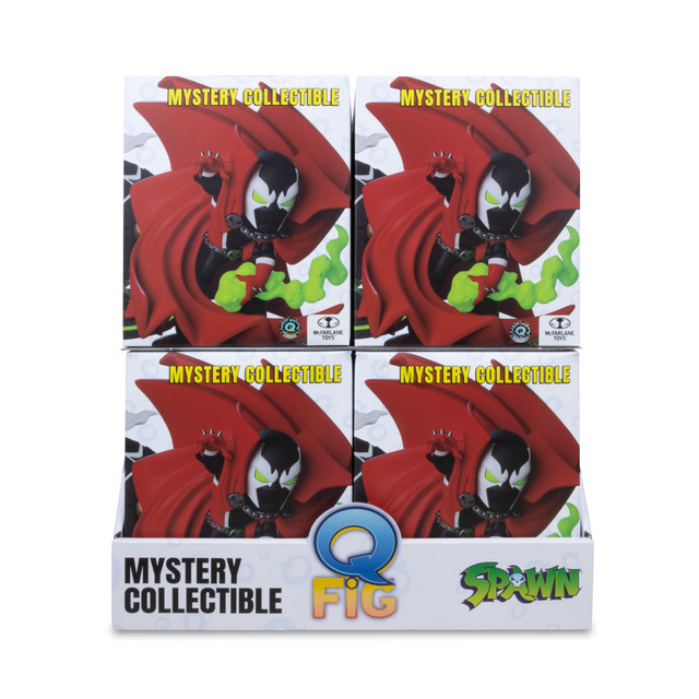 Spawn (Image Comics) Q-Fig Blind Box (8) CDU, McFarlane Toys product photograph