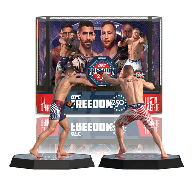 Ilia Topuria vs Justin Gaethje (UFC: Freedom 250) 7" 2-Pack Figure McFarlane's SportsPicks, McFarlane Toys product photograph