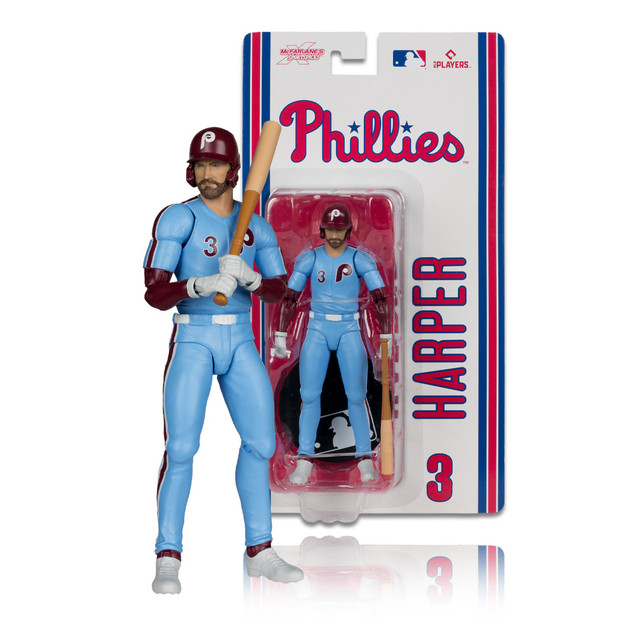 Bryce Harper (Philadelphia Phillies) 6" Articulated Figure, SportsPicks figure, McFarlane Toys product photograph