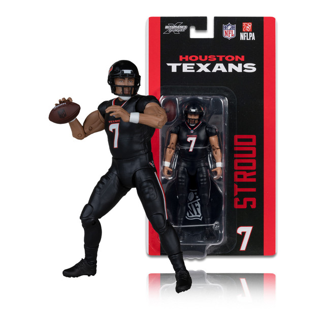 C.J. Stroud (Houston Texans) 6" Articulated Figure, SportsPicks figure, McFarlane Toys product photograph
