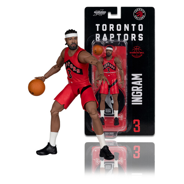 Brandon Ingram (Toronto Raptors) 6" Articulated Figure, SportsPicks figure, McFarlane Toys product photograph