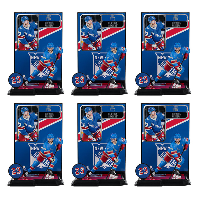 Adam Fox (New York Rangers Centennial) NHL Factory Sealed Case, SportsPicks figure, McFarlane Toys product photograph