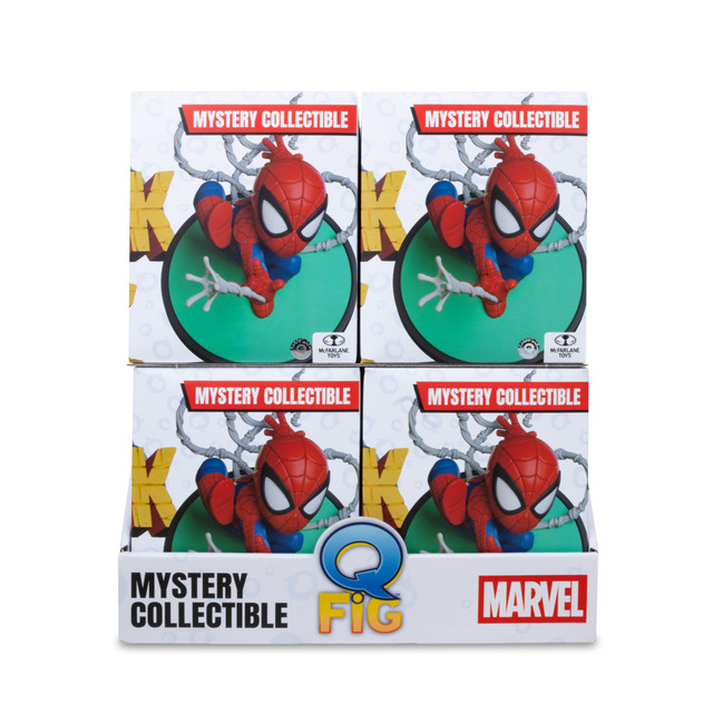 Marvel QMx (Marvel) Q-Fig Blind Box (8) CDU, McFarlane Toys product photograph