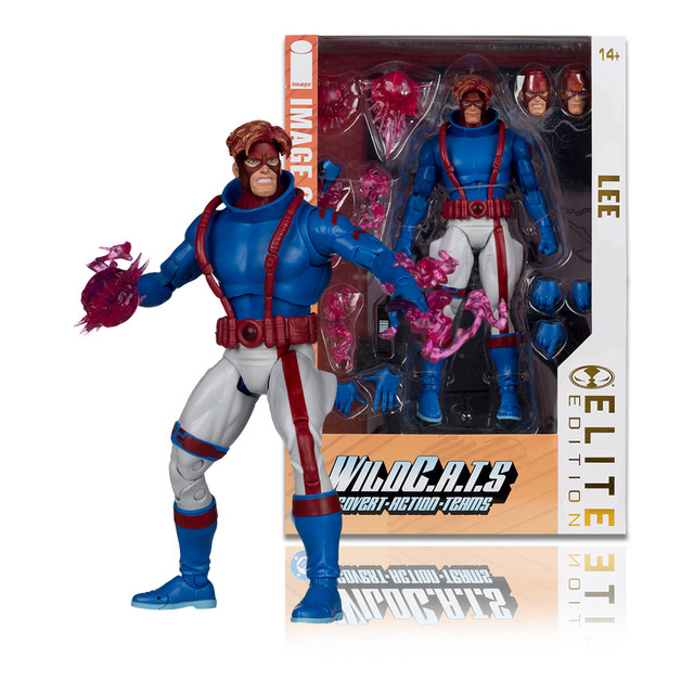 Spartan: Wild C.A.T.S (Image Comics Founders Series) 7" Figure McFarlane Elite Edition, McFarlane Toys product photograph
