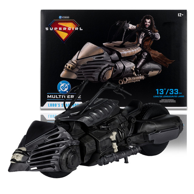 Lobo's Spacehog (Supergirl Movie) Vehicle, DC Multiverse figure, McFarlane Toys product photograph