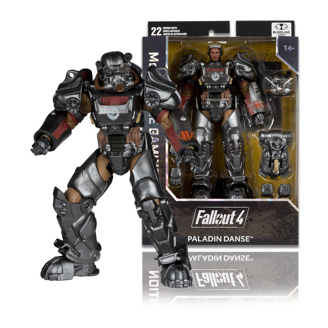 Paladin Danse (Fallout) Deluxe 7" Figure, McFarlane Toys product photograph